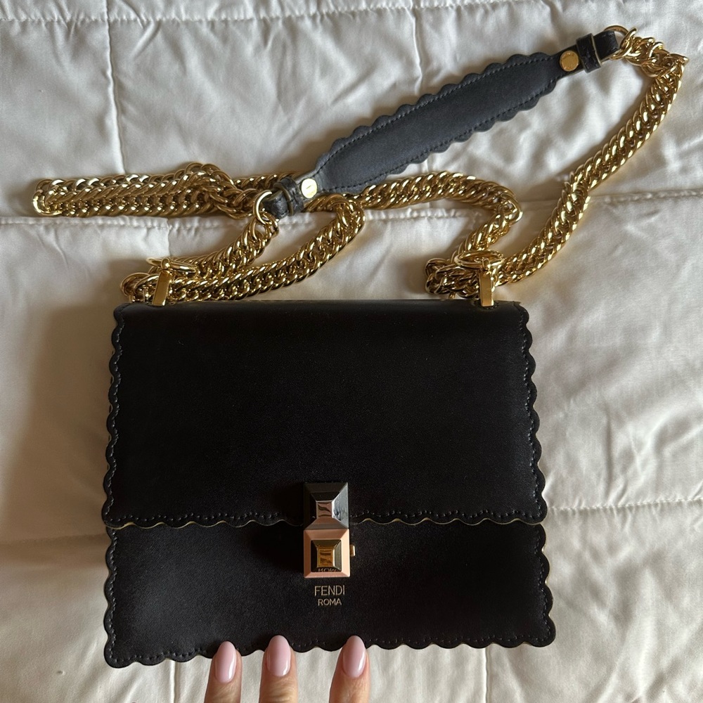 Authentic Fendi Vitello Liberty Bag